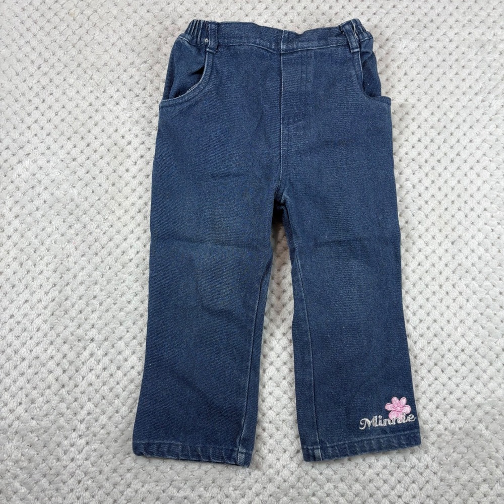 Vintage Minnie mouse girls jeans size 24 months